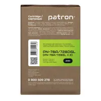 Картридж Patron HP LJ CE278A/CANON 728 GREEN Label (DUAL PACK) (PN-78A/728DGL) - 3