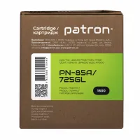 Картридж Patron HP LJ CE285A/CANON 725 GREEN Label (PN-85A/725GL) - 3