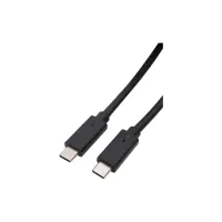 Дата кабель USB-C to USB-C 1.0m 100W black Patron (PN-TYPE-C-100W-1) - 1