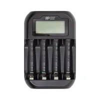 Зарядний пристрій для акумуляторів PowerPlant PP-UN4 (AA, AAA / input microUSB DC 5V/2A) (PP-UN4) - 1