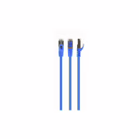 Патч-корд 3м S/FTP Cat 6A CU LSZH blue Cablexpert (PP6A-LSZHCU-B-3M) - Image 1