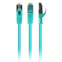 Патч-корд 0.25м S/FTP Cat 6A CU LSZH green Cablexpert (PP6A-LSZHCU-G-0.25M) - Зображення 1