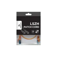 Патч-корд 1м S/FTP Cat 6A CU LSZH orange Cablexpert (PP6A-LSZHCU-O-1M) - 3