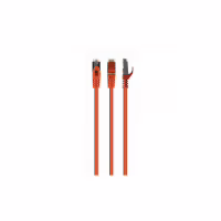 Патч-корд 3м S/FTP Cat 6A CU LSZH orange Cablexpert (PP6A-LSZHCU-O-3M) - Image 1