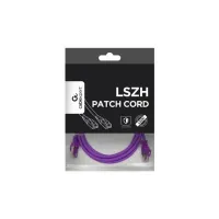 Патч-корд 1м S/FTP Cat 6A CU LSZH violet Cablexpert (PP6A-LSZHCU-V-1M) - 4
