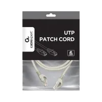 Патч-корд 5м UTP cat 6 CU gray Cablexpert (PP6U-CU-5M) - 2