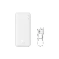 Батарея універсальна Baseus 10000mAh Airpow 20W, PD, QC, White (PPQD090002) - 9