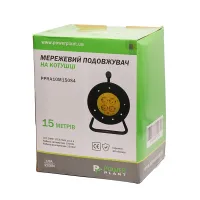 Сетевой удлинитель PowerPlant на катушке 15 м, 4 розетки (JY-2002/15) (PPRA10M150S4) - Изображение 4
