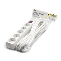 Мережевий фільтр живлення PowerPlant 7 м, 5 розеток, 3x1мм2 (PPSA08M70S5) - 4