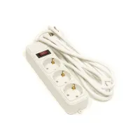 Мережевий фільтр живлення PowerPlant 1.8 м, 3 розетки, евростандарт (JY-1054/1.8) (PPSA10M18S3) - 3