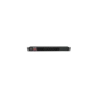 Силовий блок 19" 9 розеток С13, без кабеля, вимикач, метал. корпус Voltronic (PPX9PDUGR) - 1