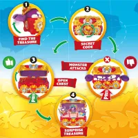 Ігровий набір Piratix S Скриня зі скарбами (PPXSP116IN00) - 3