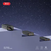 Батарея універсальна XO 30000mAh, PD/20W, QC/22.5W, with light, black (PR240_Black) - 4