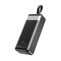 Батарея універсальна XO 30000mAh, PD/20W, QC/22.5W, with light, black (PR240_Black) - 5