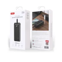 Батарея універсальна XO 30000mAh, PD/20W, QC/22.5W, with light, black (PR240_Black) - 6