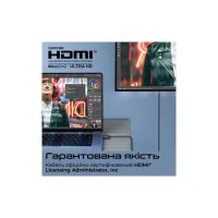 Кабель мультимедійний HDMI M to HDMI M 1.5m V2.1 grey Promate (primelink8k-150.grey) - 7