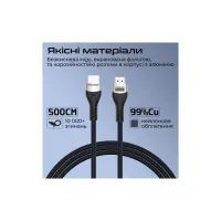 Кабель мультимедійний HDMI M to HDMI M 5.0m V2.1 grey Promate (primelink8k-500.grey) - 3