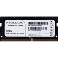 Модуль пам'яті для ноутбука SoDIMM DDR4 16GB 3200 MHz Prologix (PRO16GB3200D4S) - 1