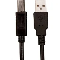 Кабель для принтера USB 2.0 AM/BM 1.5m black ProfCable (ProfCable12-150) - 2