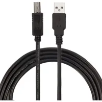 Кабель для принтера USB 2.0 AM/BM 1.5m black ProfCable (ProfCable12-150) - 3