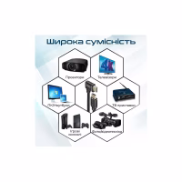 Кабель мультимедійний HDMI M to HDMI M 3.0m V2.0 90° corner Promate (prolink4k1-300.black) - Image 6