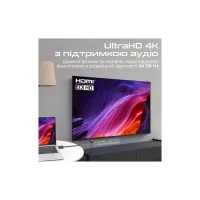 Кабель мультимедійний HDMI M to HDMI M 15.0m V2.0 Promate (prolink4k60-15m) - 3