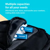 USB флеш накопичувач Patriot 256GB Xporter X550 USB 3.2/Type-C (PS256GX550AAD) - 8