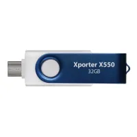 USB флеш накопичувач Patriot 32GB Xporter X550 USB 3.2/Type-C (PS32GX550AAD) - 3