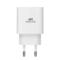 Зарядний пристрій RivaCase 1xUSB Type-C PD 20 Вт кабель Type-C white (PS4101 WD4 (White)) - 5