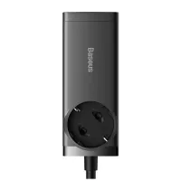 Зарядний пристрій Baseus AC + 2xUSB-C 100W + 2xUSB + cable USB-C to USB-C 100W 1.0m black (PSZM000401) - Зображення 3