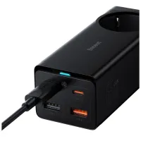Зарядний пристрій Baseus AC + 2xUSB-C 65W + 2xUSB black (PSZM000901) - 5