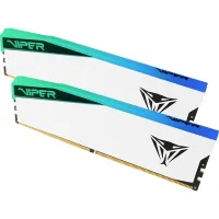 Модуль пам'яті для комп'ютера DDR5 32GB (2x16GB) 7000 MHz Viper Elite 5 RGB Patriot (PVER532G70C32KW) - 1