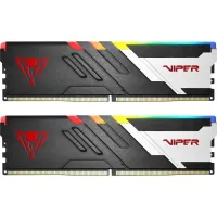 Модуль пам'яті для комп'ютера DDR5 32GB (2x16GB) 7000 MHz Viper Venom RGB Patriot (PVVR532G700C32K) - 1