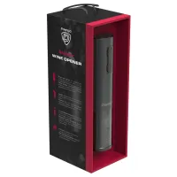 Винний набір Prestigio Bolsena Electric wine opener Black (PWO101BK_EN) - Зображення 4