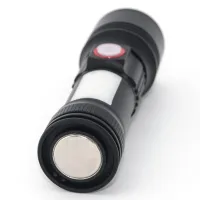 Ліхтар Quantum Adept 10W LED zoom +COB з USB+ Li-ion18650/2600mAh (QM-FL1031-18650/2600) - 4