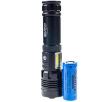 Ліхтар Quantum Perfect 5WLED zoom+3WCOB з функ Power Bank Li-ion26650/4500mAh (QM-FL1035-СB) - 7