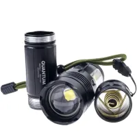 Ліхтар Quantum Perfect 5WLED zoom+3WCOB з функ Power Bank Li-ion26650/4500mAh (QM-FL1035-СB) - 8