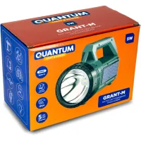 Ліхтар Quantum QM-FL1052 GRANT-M 5W LED Type-C/Solar/Power Bank (QM-FL1052) - 12