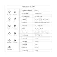 Викрутка Xiaomi HOTO 28 в 1 (QWLSD009) - 8