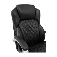 Офісне крісло Richman Преміо Пластик Річ Synchro Шкіра Спліт Чорна (R00000042321) - Зображення 7