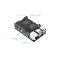Корпус для Мікро ПК KUONGSHUN for Raspberry Pi 5 Alu 2 fans (RA787) - 3