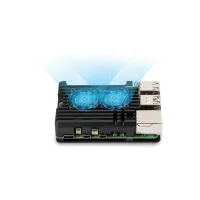 Корпус для Мікро ПК KUONGSHUN for Raspberry Pi 5 Alu 2 fans (RA787) - 6