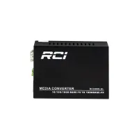 Медіаконвертер RCI 1G, SFP slot, RJ45, standart size metal case (RCI300S-GL) - 1