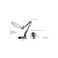 Настільна лампа Євросвітло Ridy-09_SP 9Вт біл - 2