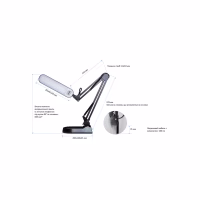 Настольная лампа Євросвітло Ridy-09_SP 9Вт срі - Image 2