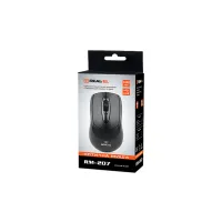 Мишка REAL-EL RM-207, USB, black - 4