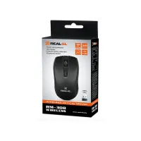 Мишка REAL-EL RM-308 Wireless Black - 10