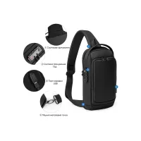 Рюкзак для ноутбука Porto 10" RNC-4043 Black (RNC-4043BK) - Изображение 4