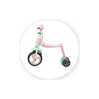 Самокат MoMi Elios 2 в 1 беговел Рожевий (ROBI00030) - 9