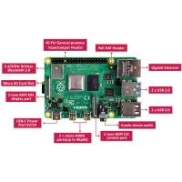 Мікро ПК Raspberry Pi 4, Model B, 4GB (RPI4-MODBP-4GB/RPI403) - Зображення 5